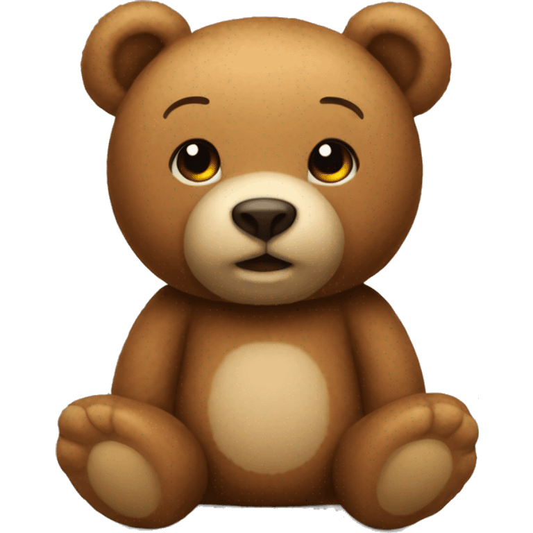 Teddy bear emoji