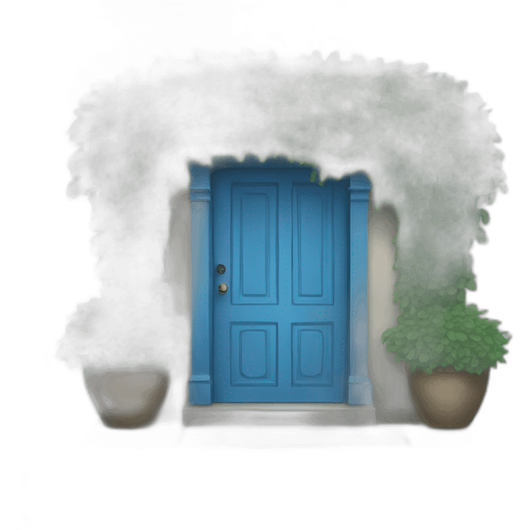 Blue Door emoji