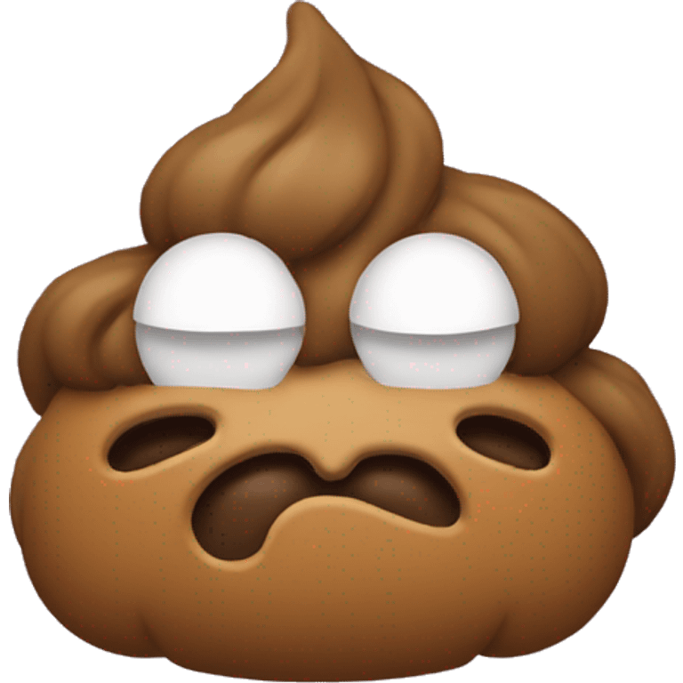 A logo with a poop, having a king krown emoji