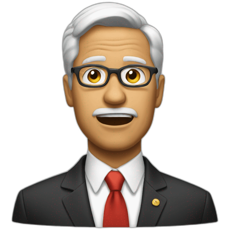 A speaker of the house getting fired emoji