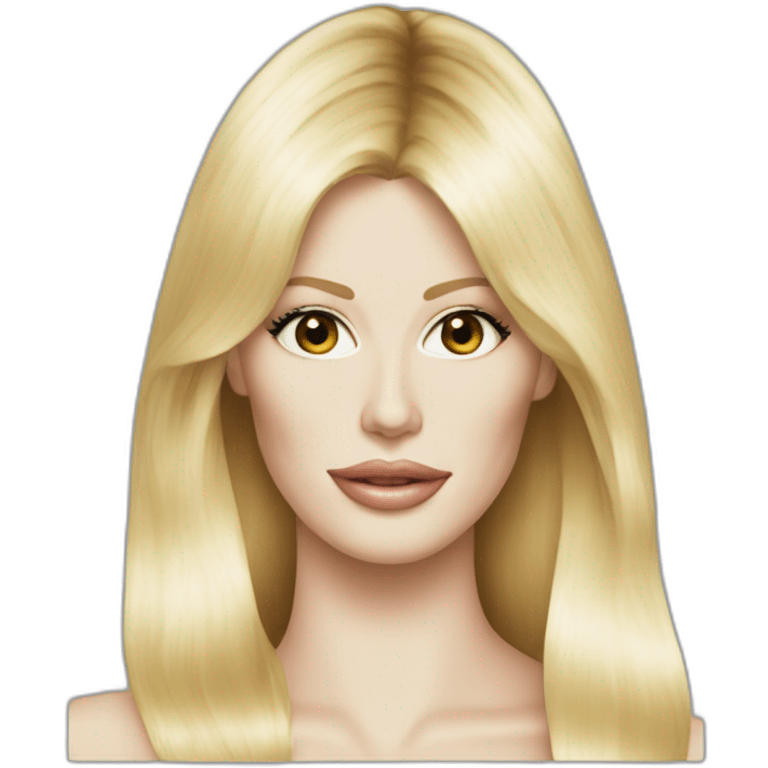 claudia Schiffer emoji