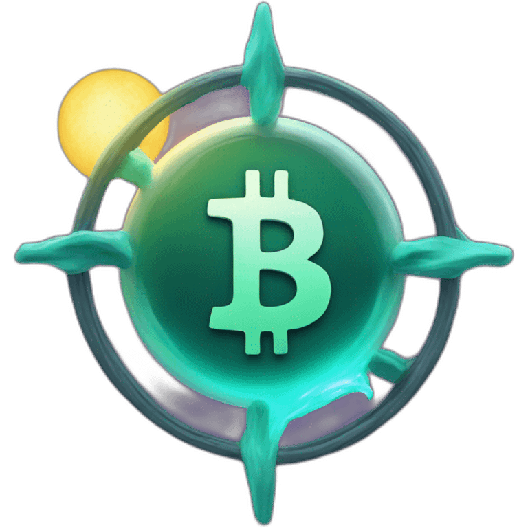 Energy of bitcoin emoji