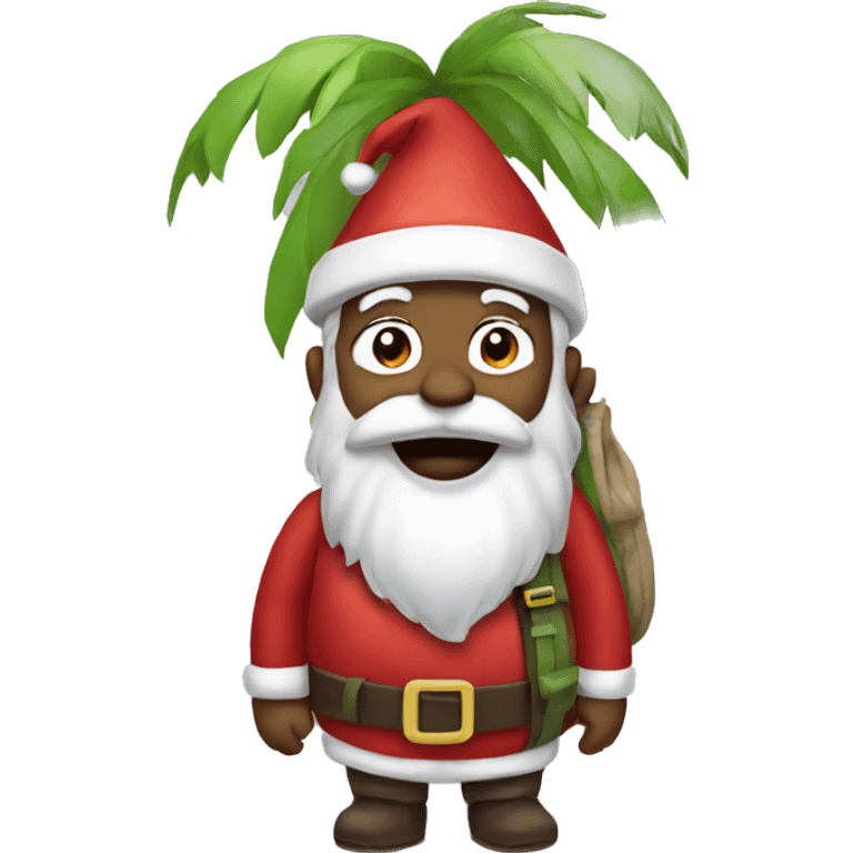 Island santa emoji