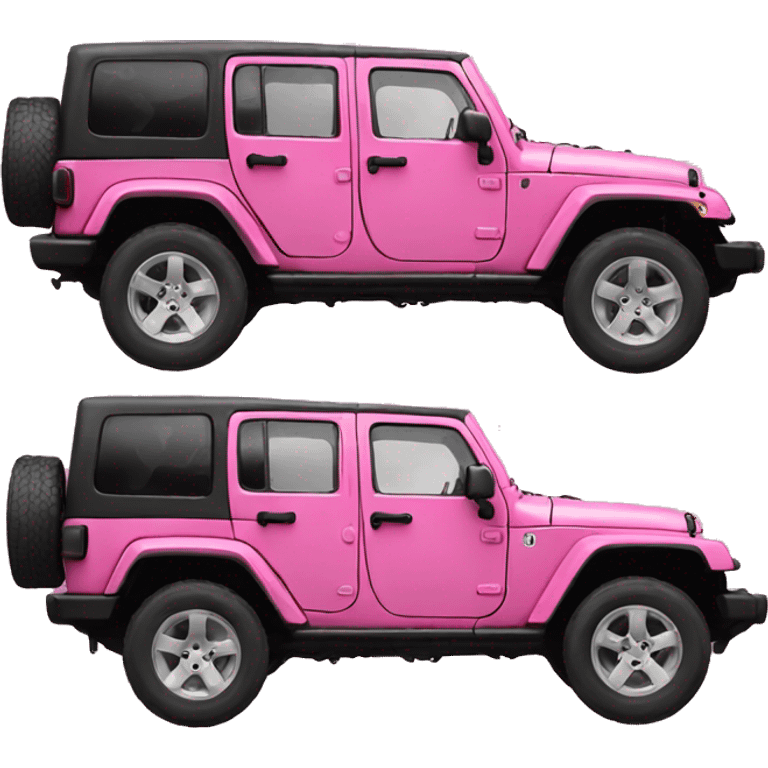 Jeep Pink  emoji