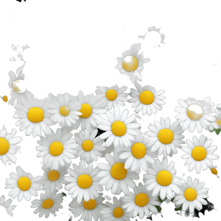 A daisy bouquet  emoji