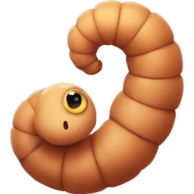 worm emoji