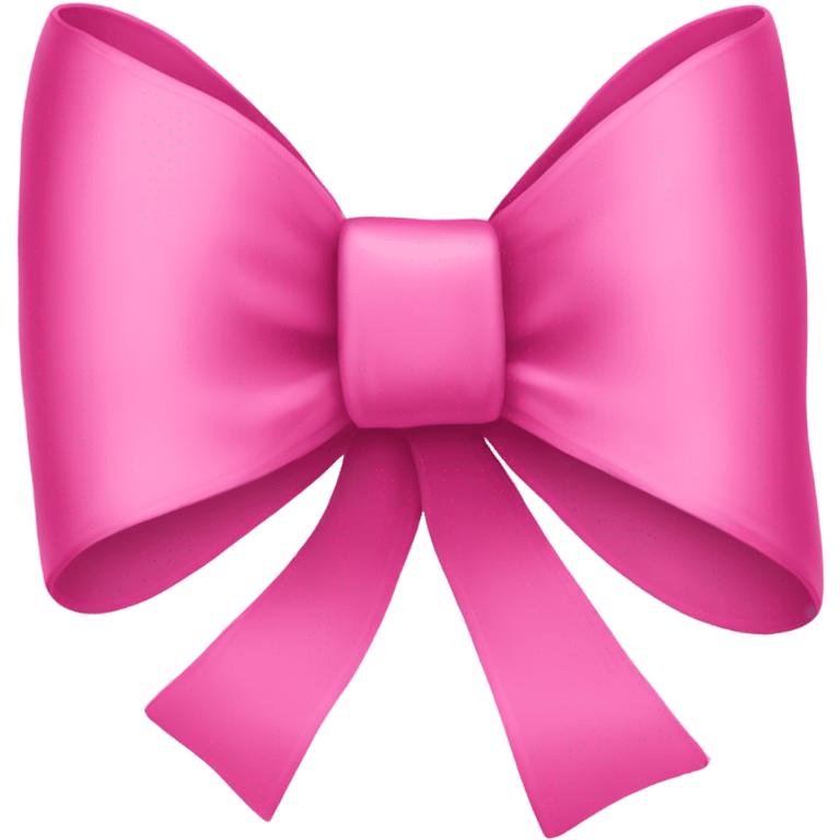 pink ribbon bow emoji