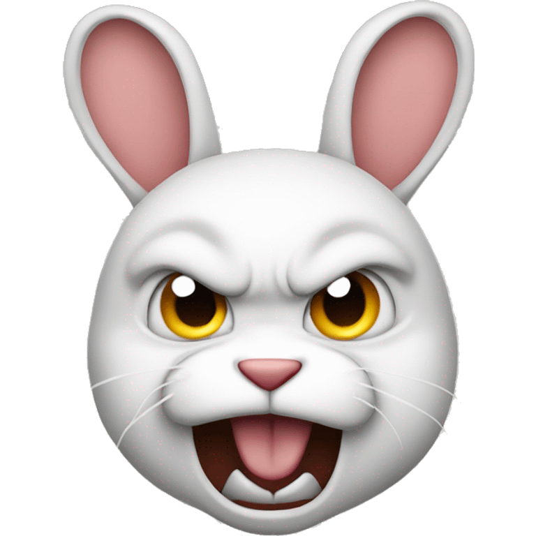 angry rabit emoji