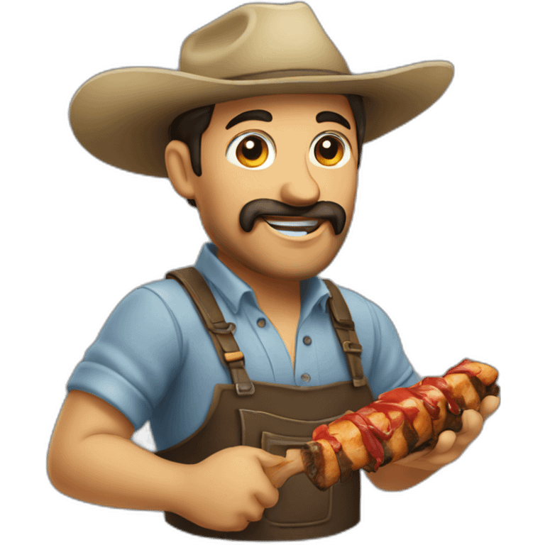 Gaucho bbq emoji