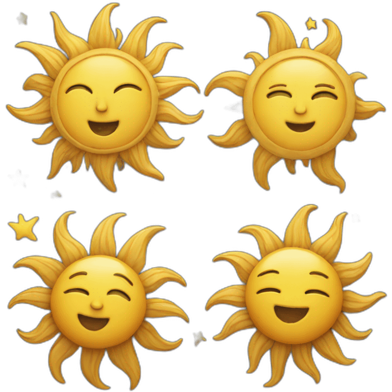 sun and moon emoji