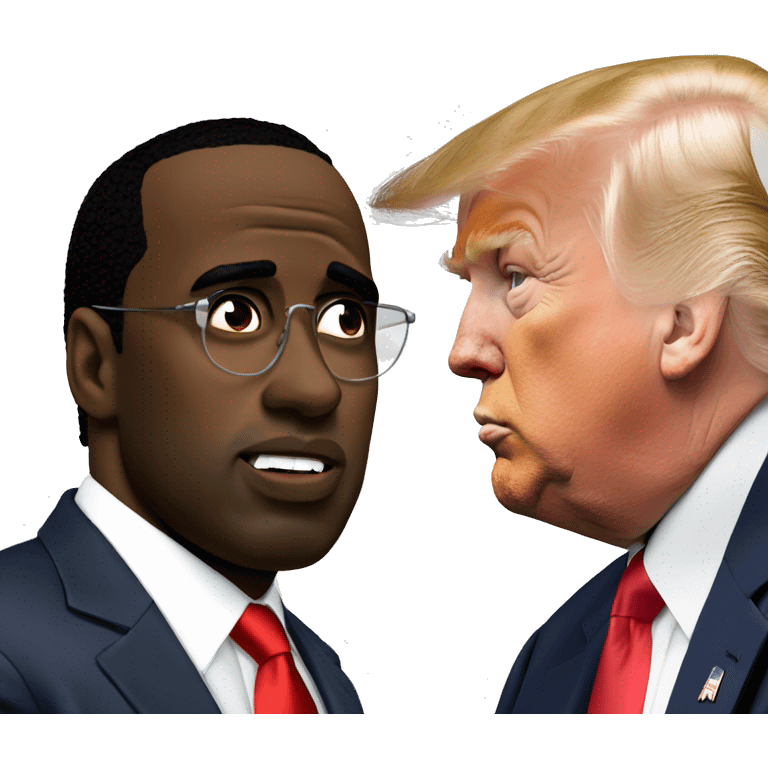 P Diddy com o Trump emoji