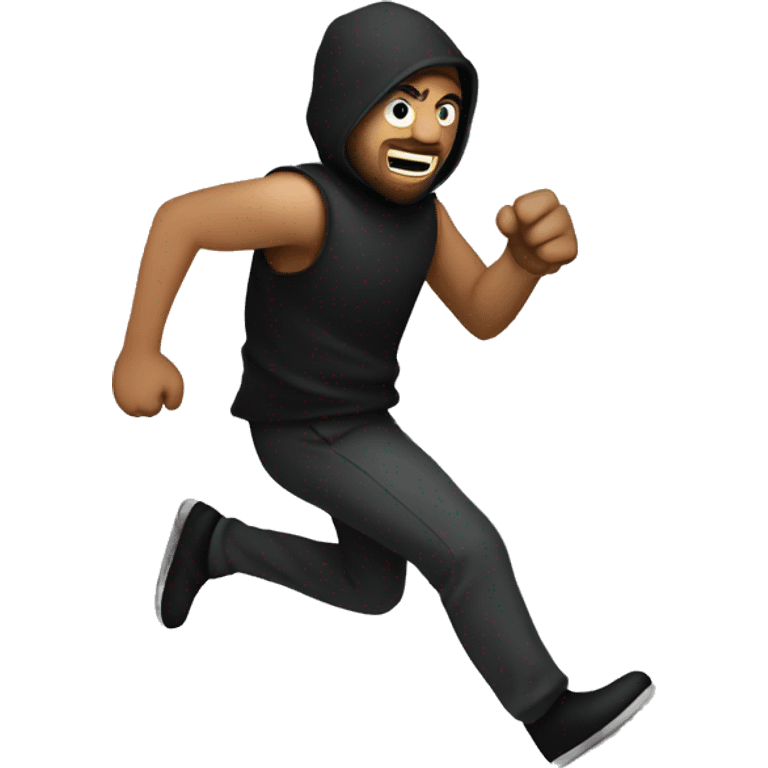 Thieves running  emoji