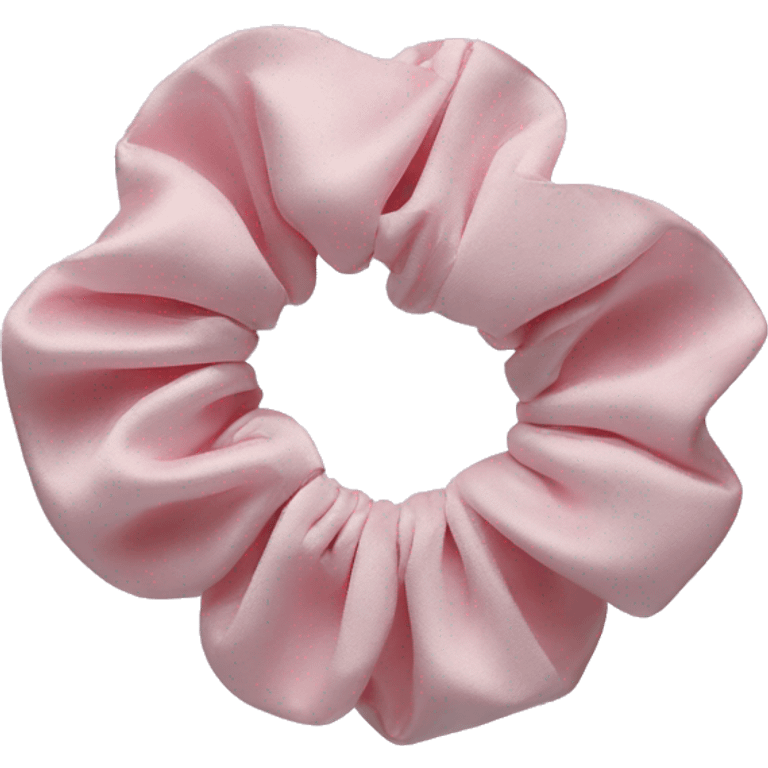 Pale pink Scrunchie  emoji