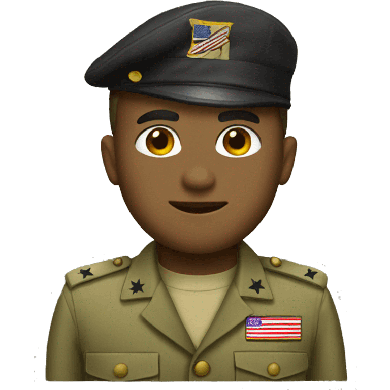 American army uniform emoji