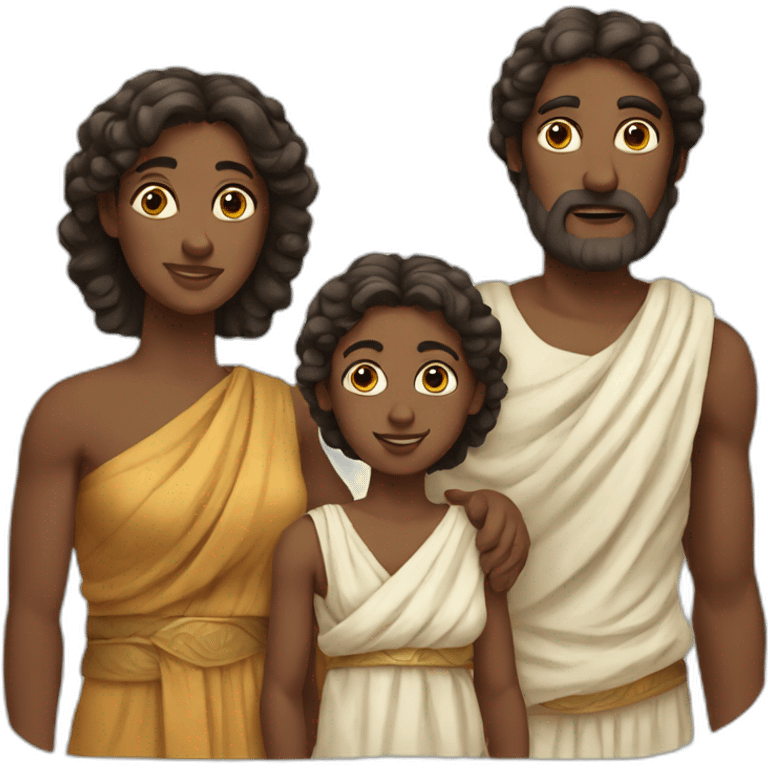 ancient greek family emoji