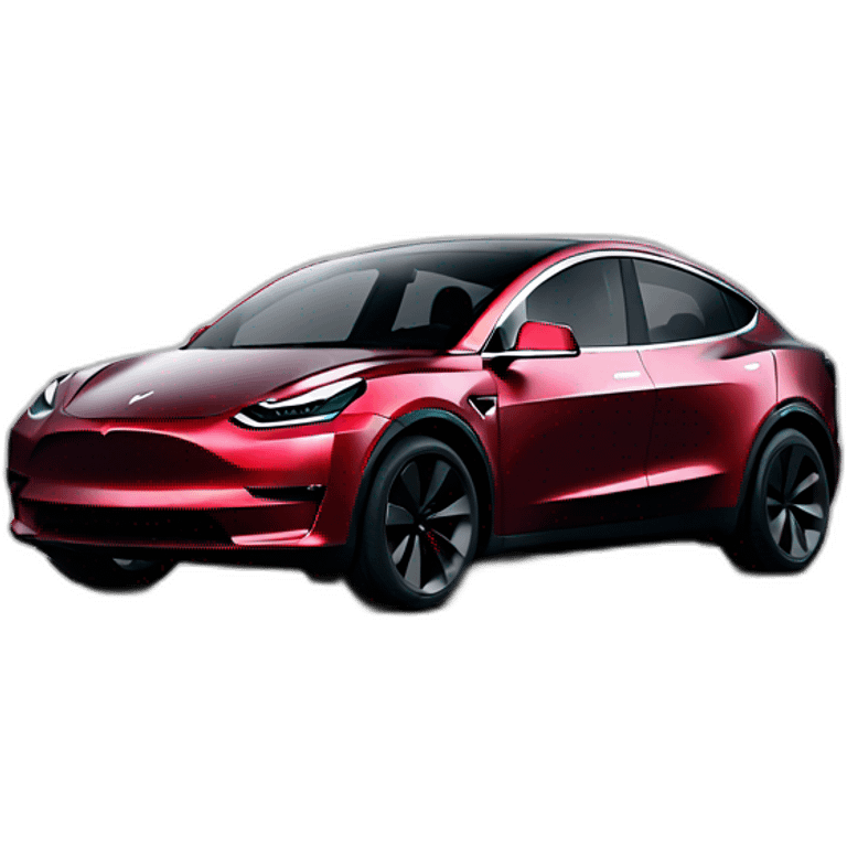 Tesla model y emoji