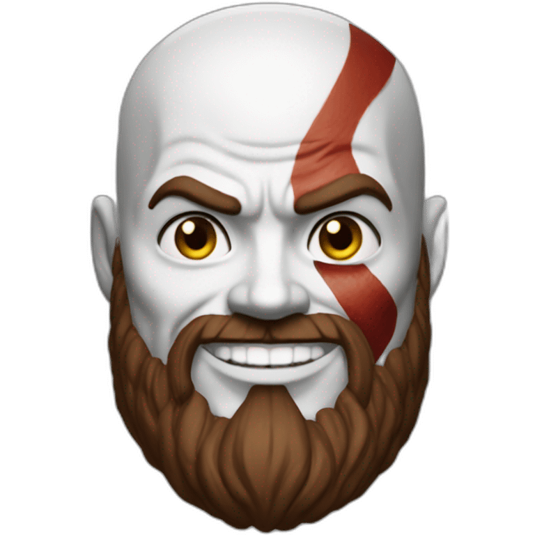 Kratos happy emoji