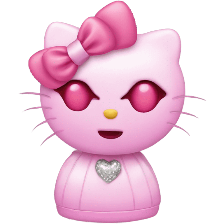 Hello kitty kiss emoji