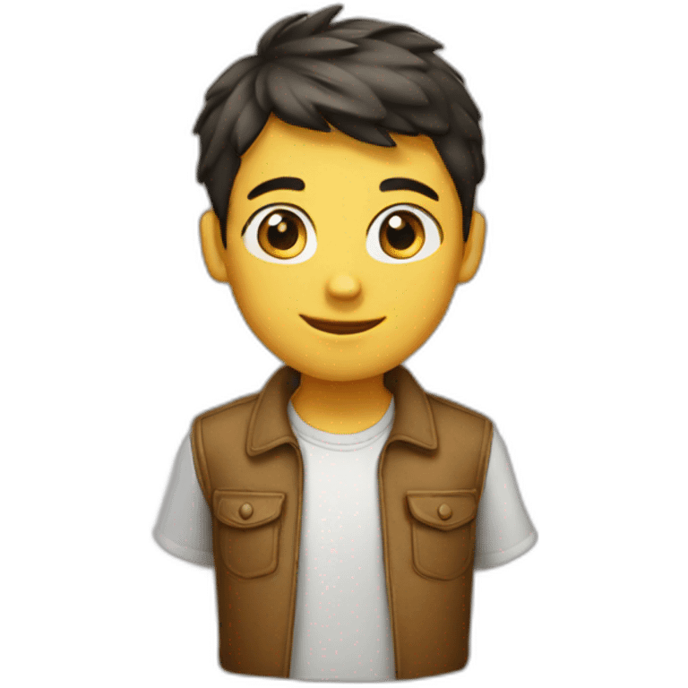 smart boy emoji