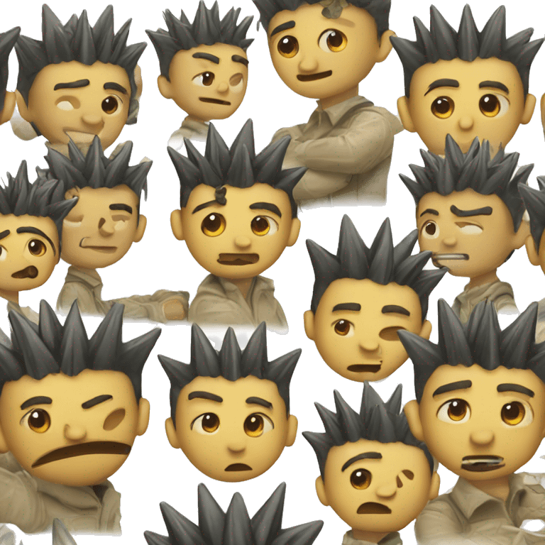 Spiky emoji