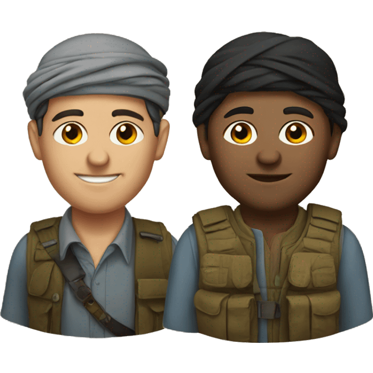 Kurds and turks emoji