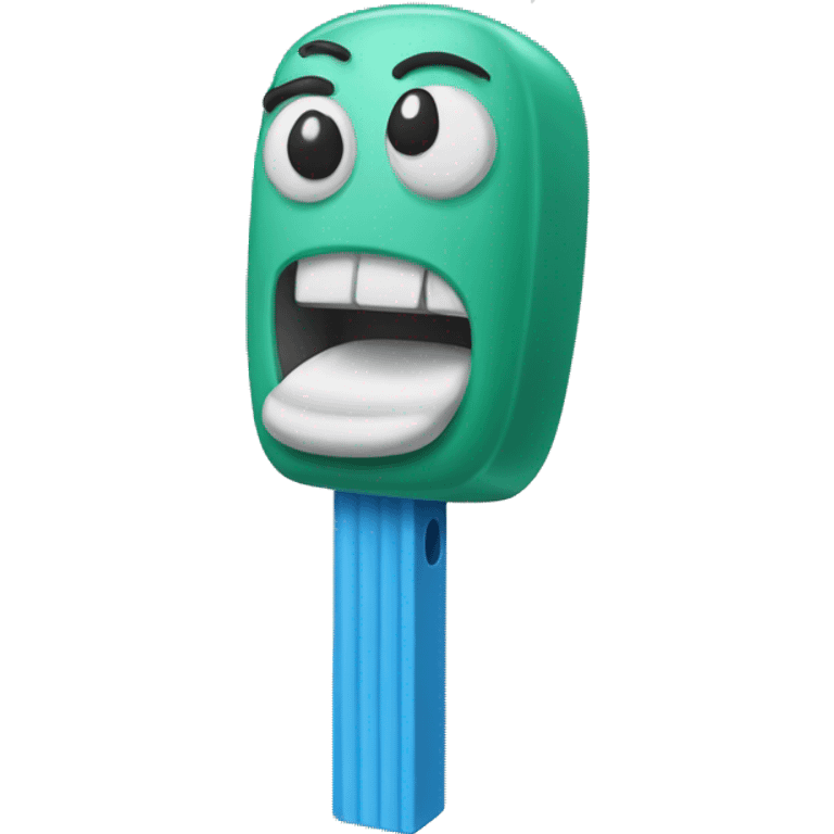 Pez enojado como los de aphone  emoji