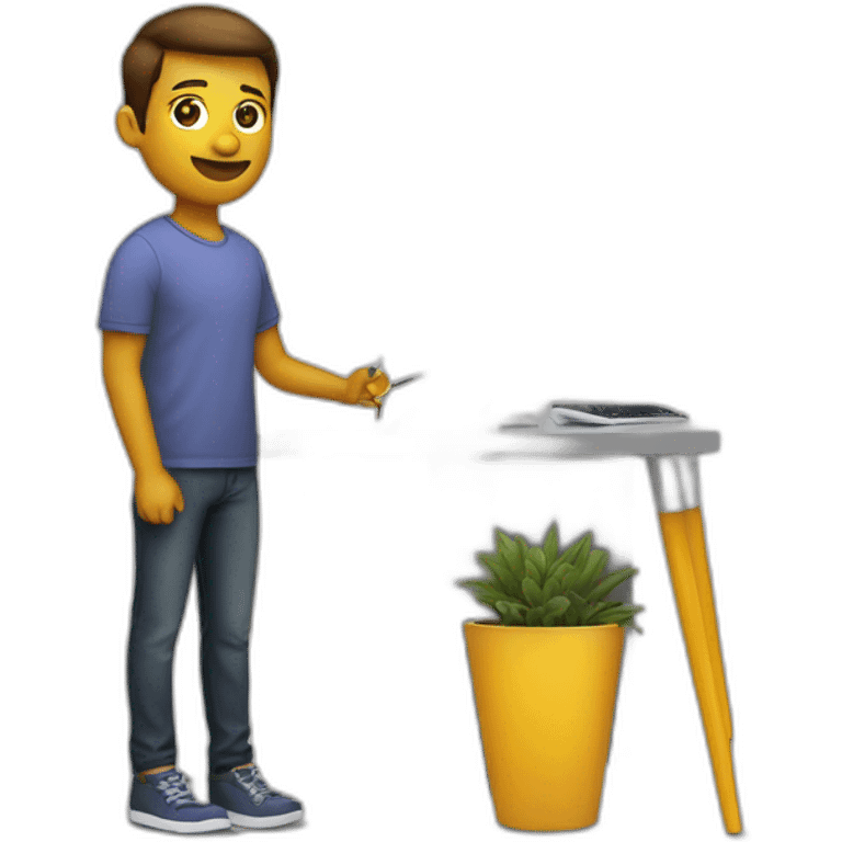 designer caneta digitalizadora emoji