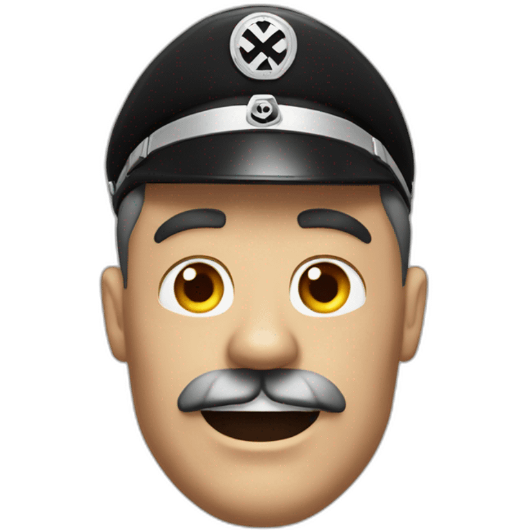 Hitler qui rigole fort emoji