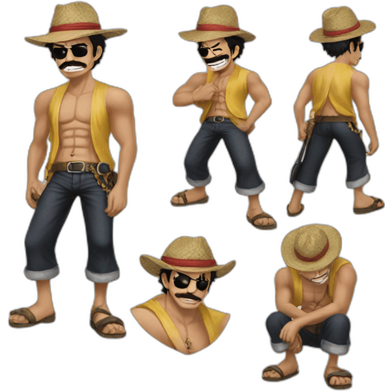 Le chapo de one piece emoji