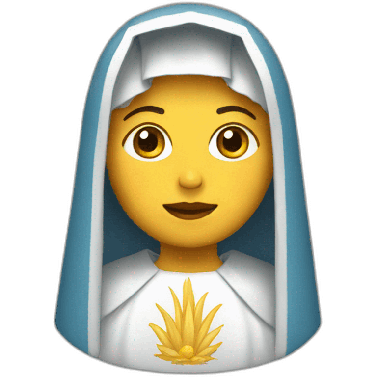 Virgen de la cabeza emoji