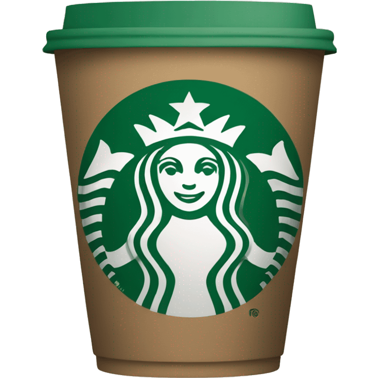 Starbucks coffe emoji