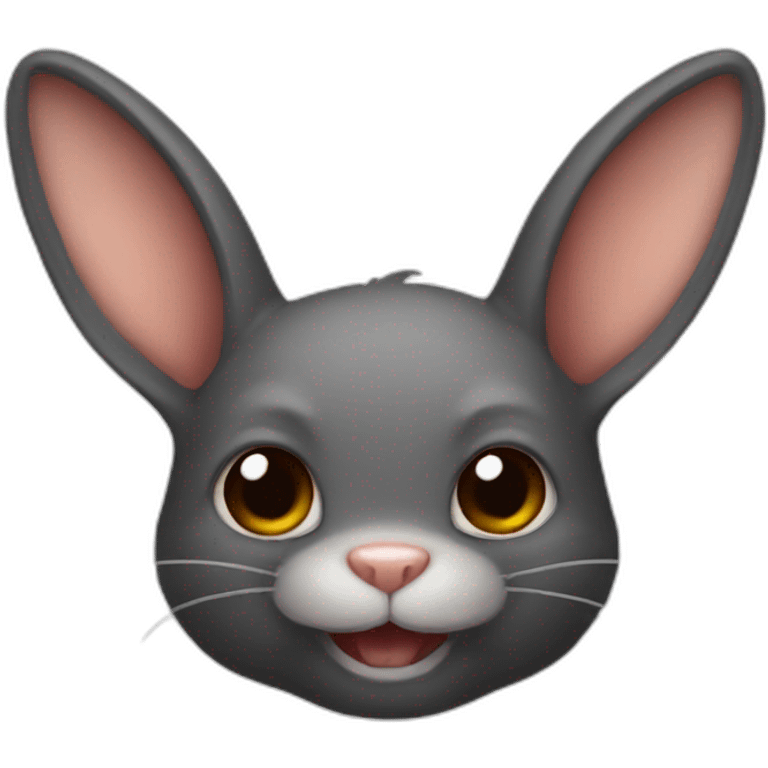 Bat rabbit emoji