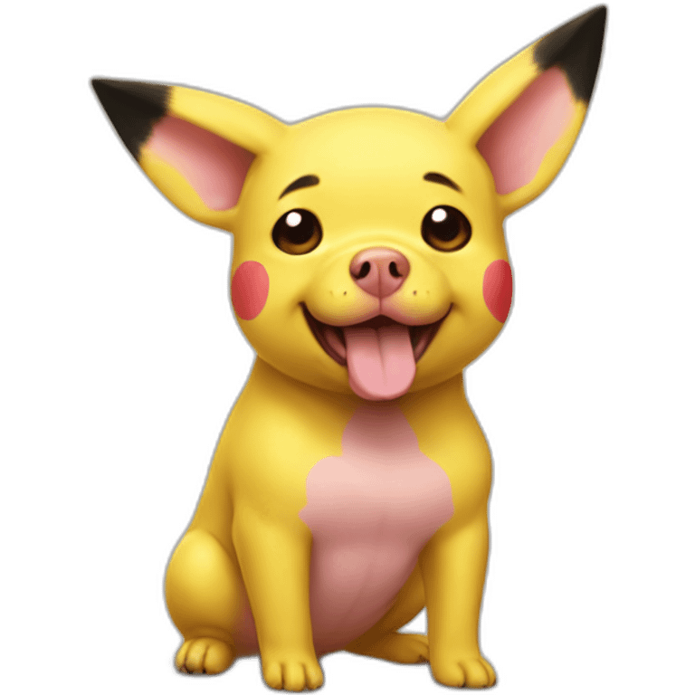 pikachu-pig-dog emoji