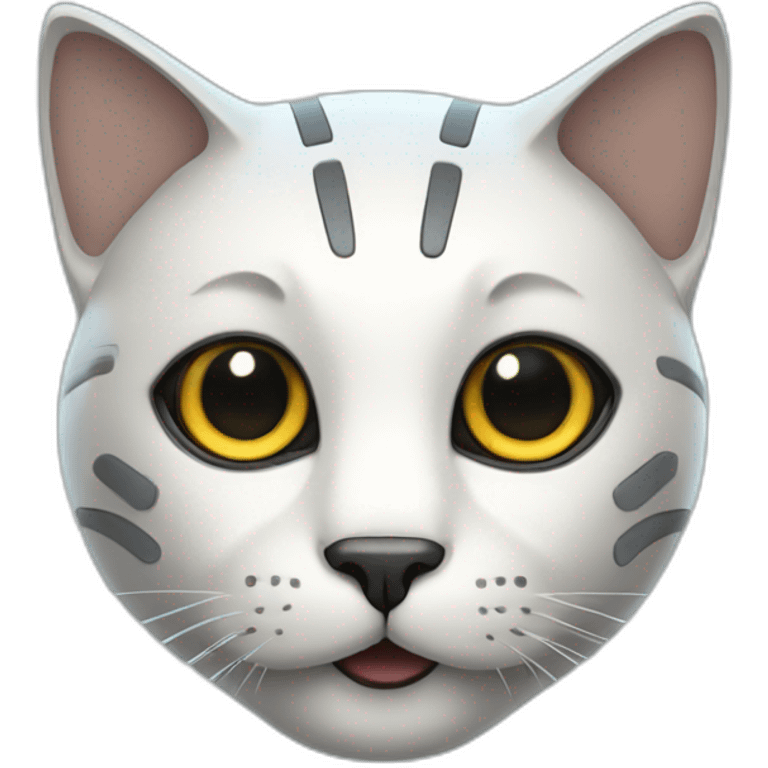 Cat robot emoji