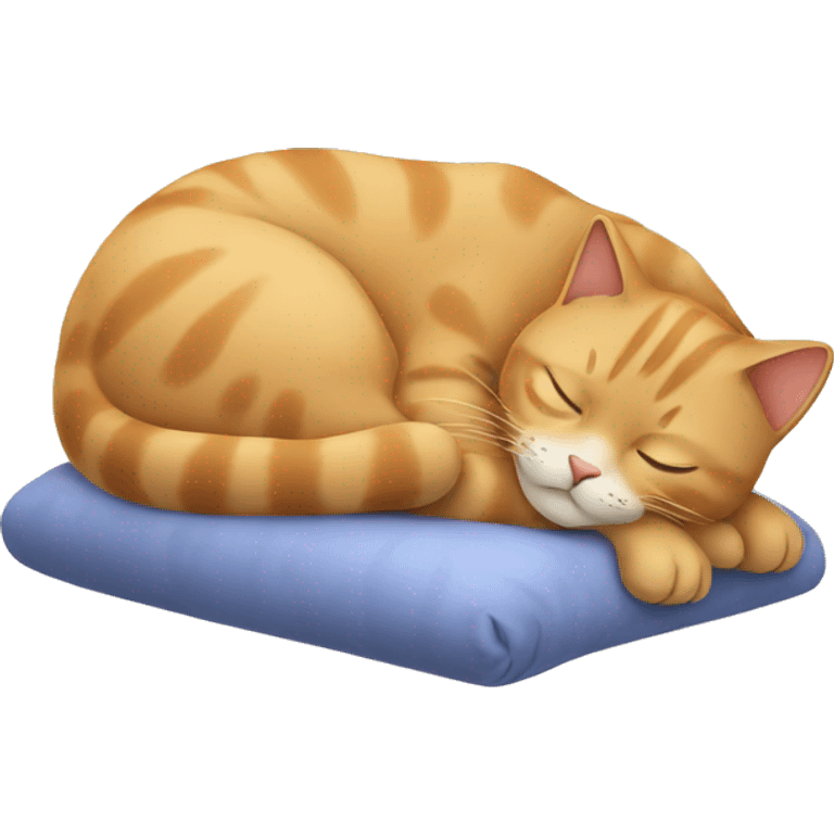 cat sleeping  emoji