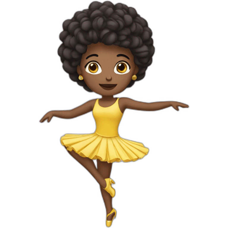 Danseuse de pop emoji