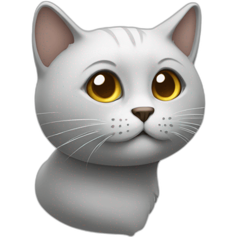 Un chat qui fume emoji