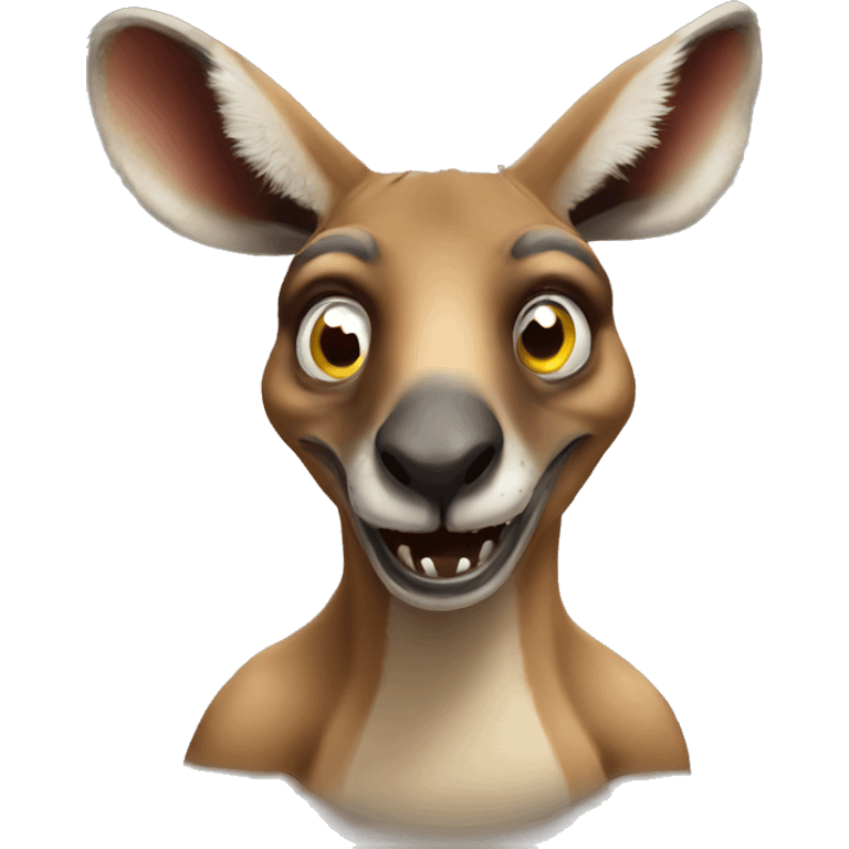 Freaky Kangaroo emoji