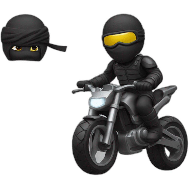 ninja-bike emoji