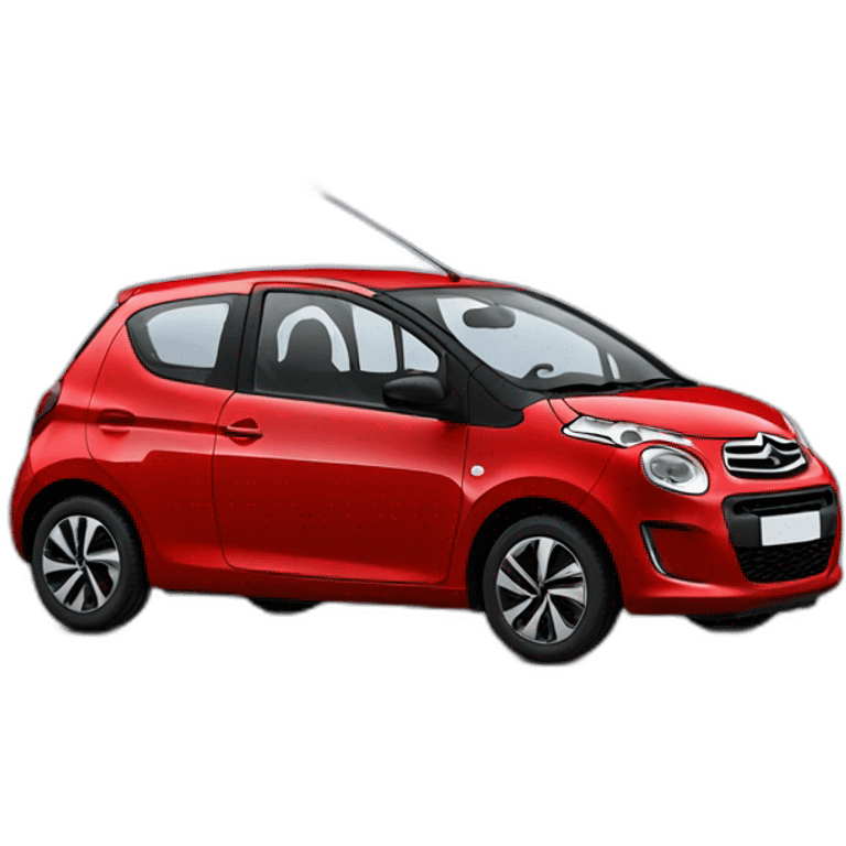 citroen C1 rouge emoji