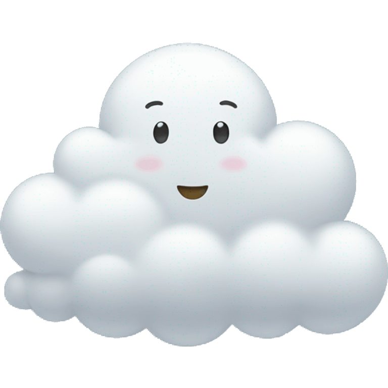 happy cloud emoji