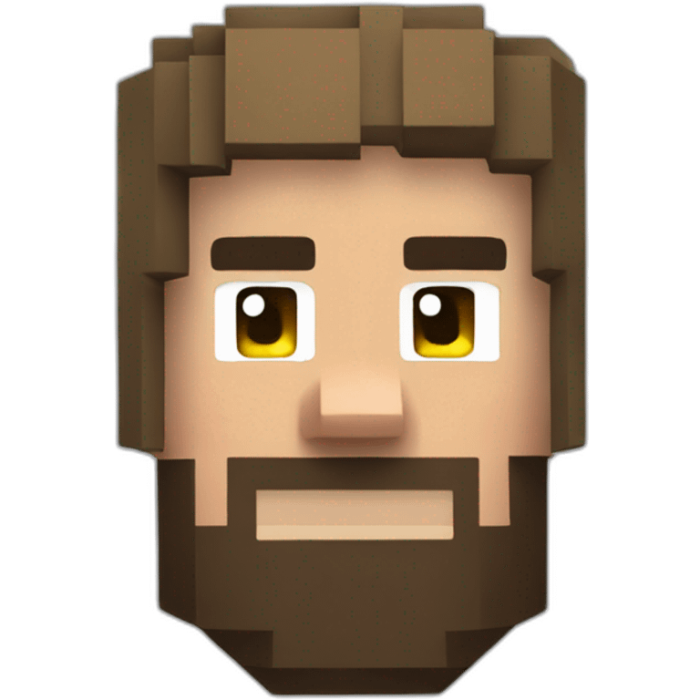 Steve de minecraft emoji