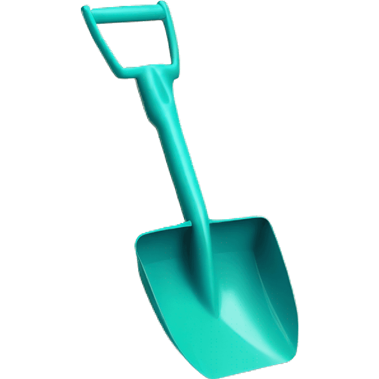 Small Plastic Kids shovel  emoji