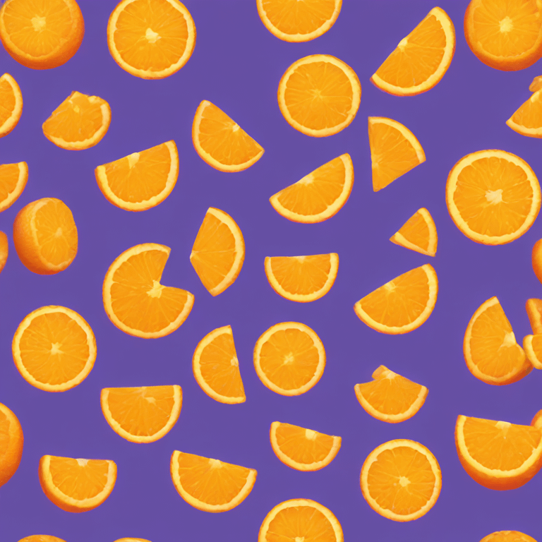 Orange  emoji