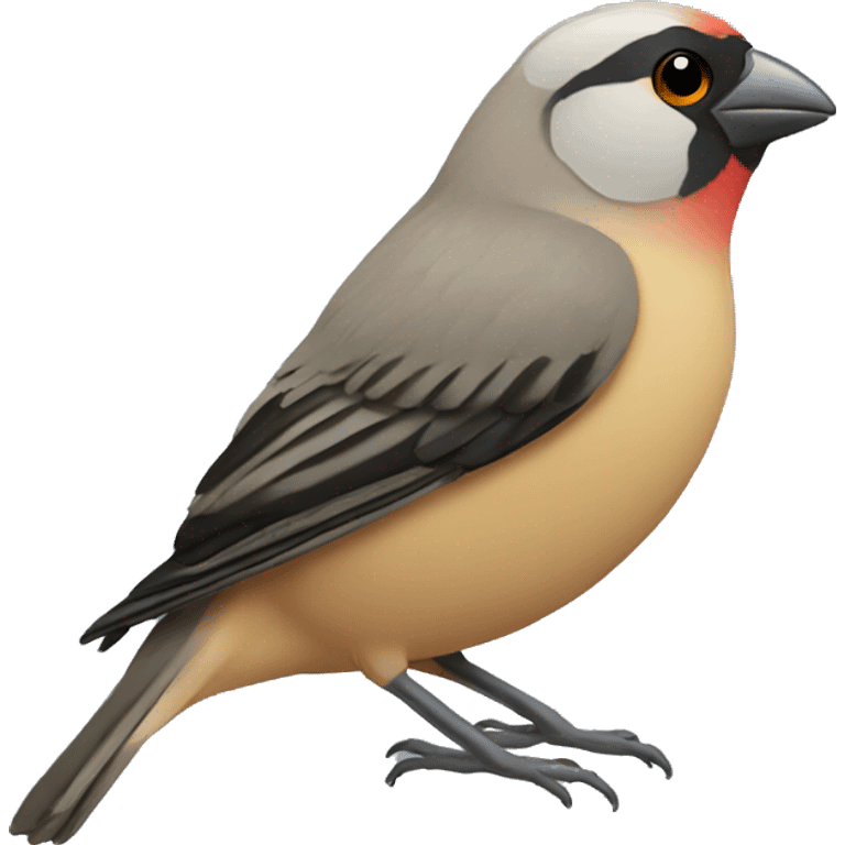 Finch bird emoji