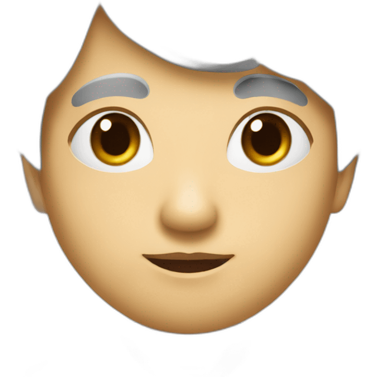 Un chinois au yeux bridé emoji