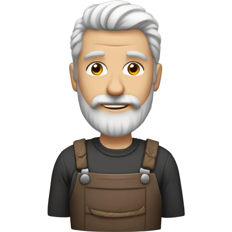 british white blacksmith with beard emoji