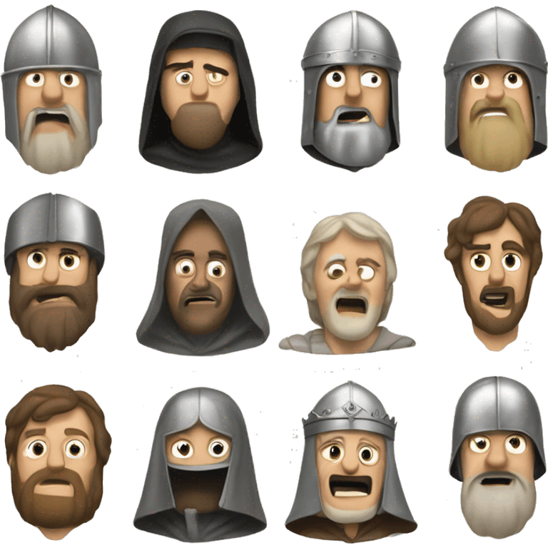 Monty python and the holy grail emoji