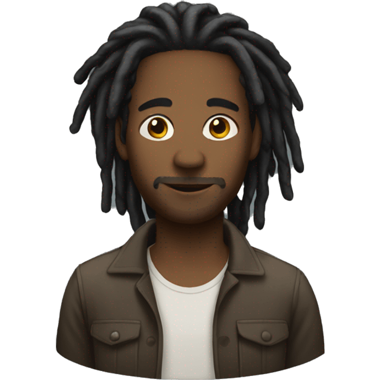 black man with dreadlocks  emoji