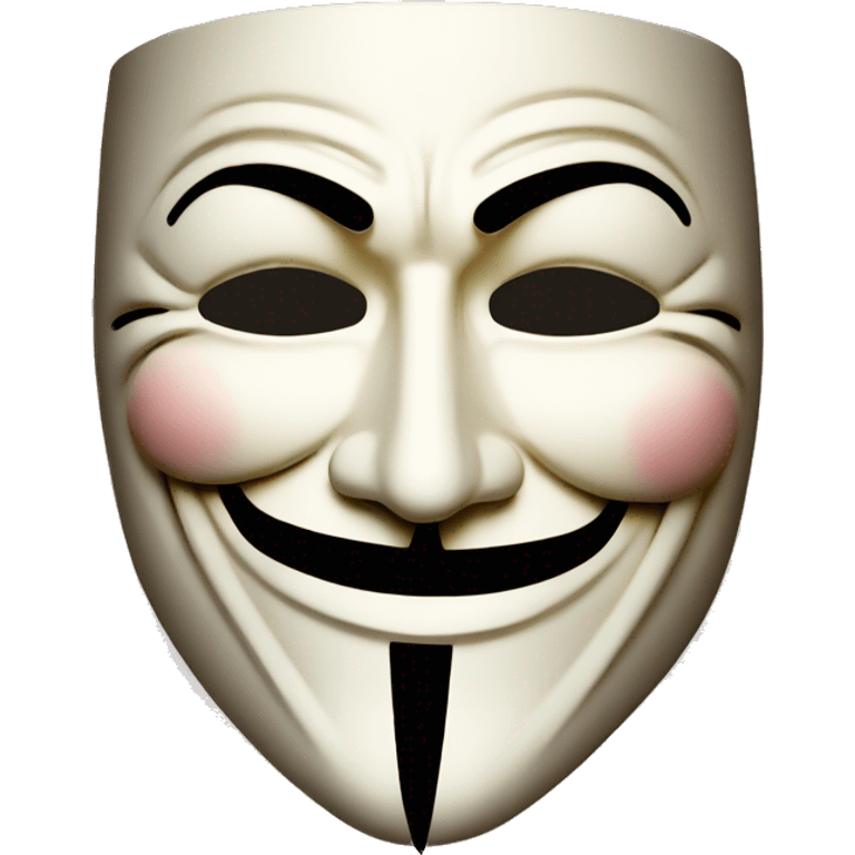 guy fawkes mask made of st basils cathedral emoji